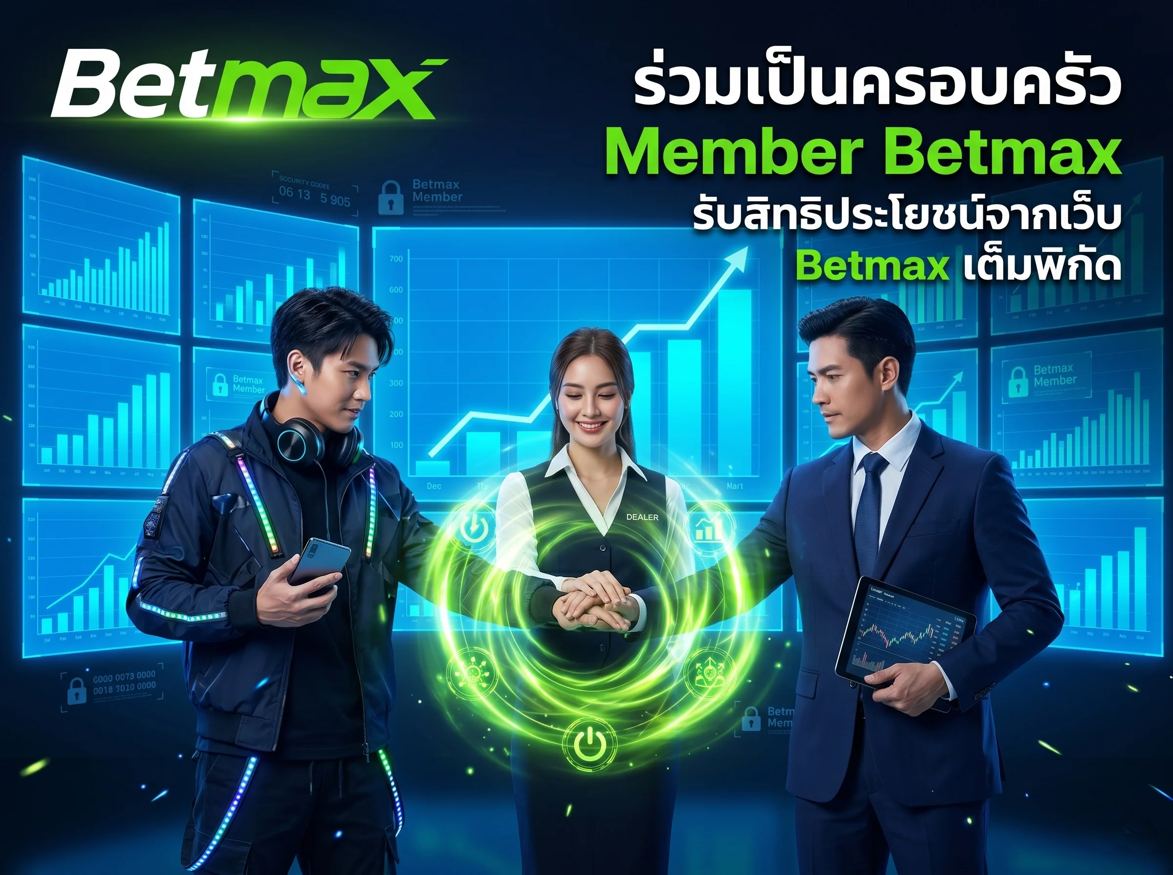 เข้าสู่ระบบ member betmax เพื่อรับข่าวสารกิจกรรม และโปรโมชั่นที่ดีที่สุดจาก เว็บ betmax