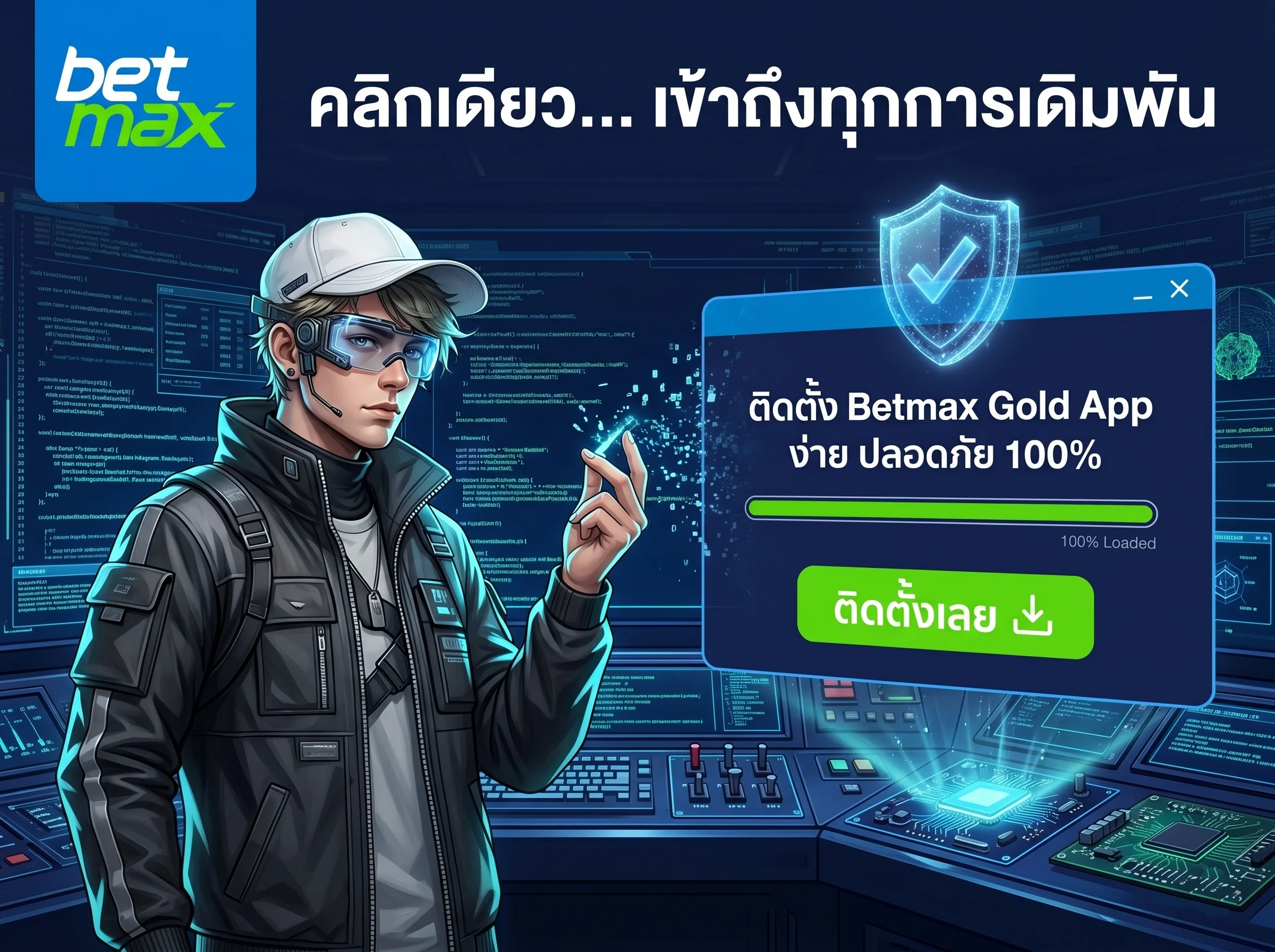 วิธีดาวน์โหลดและติดตั้ง betmax gold app เข้าเล่นเกมได้รวดเร็ว ปลอดภัยด้วยระบบเข้ารหัสขั้นสูง